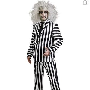 Adult Beetlejuice Costume (Wig Included)